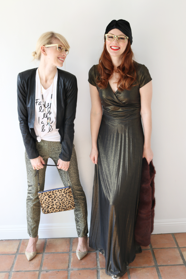 Holiday Fashion with the Girls with Glasses