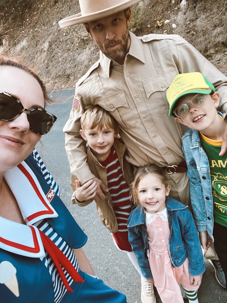 Stranger Things Family Halloween Costume The Girls With Glasses